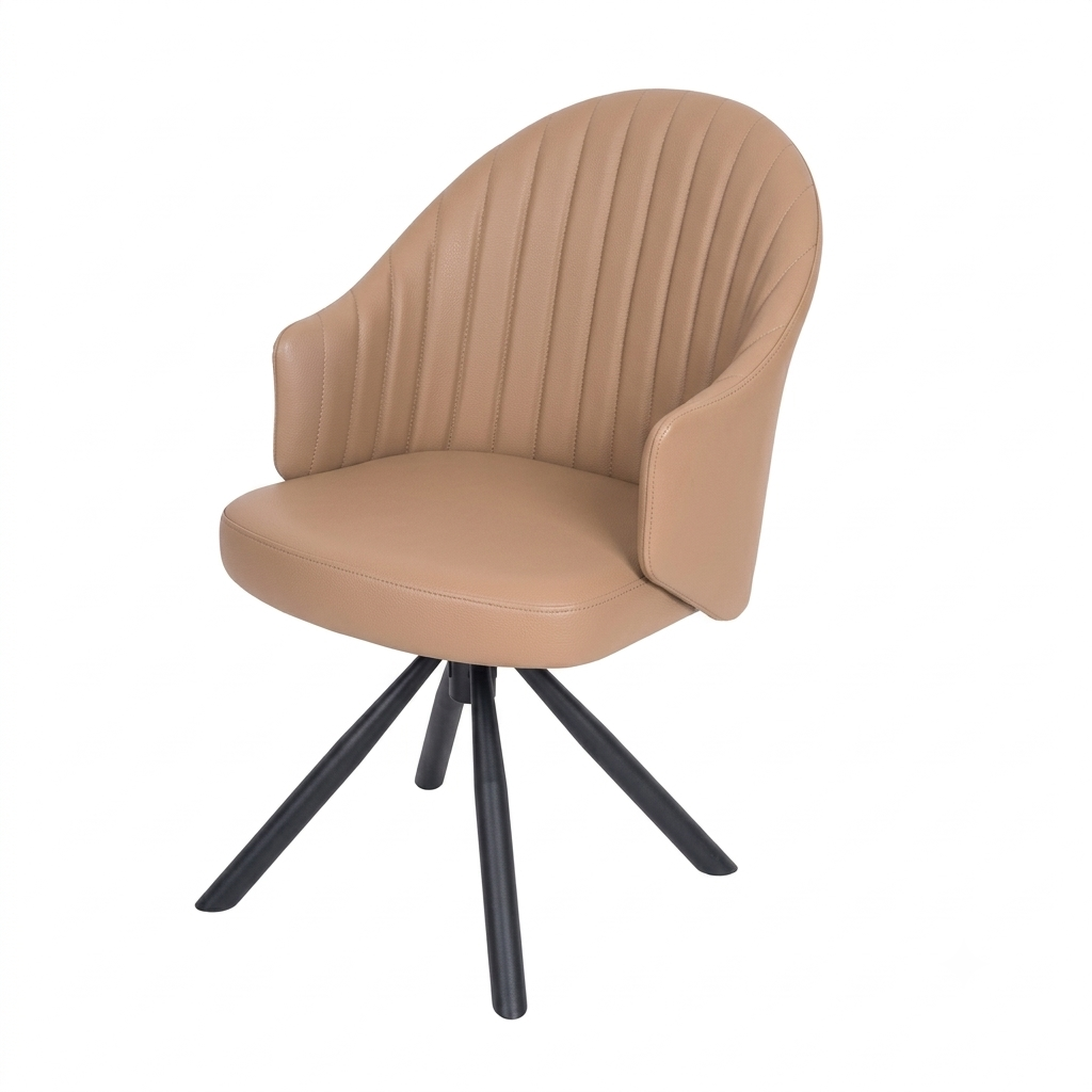 Auto-Reverse Fabric & Leatherette Chair – AR-12333